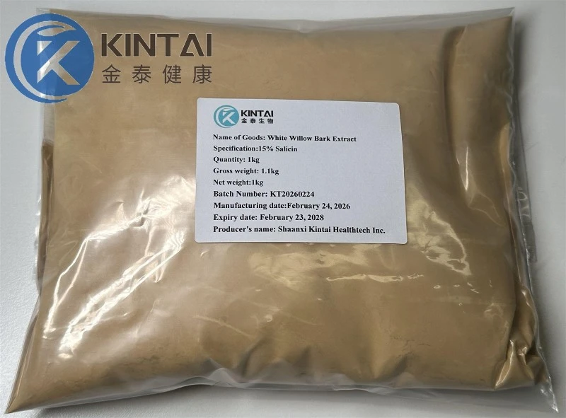 KINTAI White willow bark extract 15 Salicin Inner Packaging KINTAI White willow bark extract 15 Salicin Inner Packaging